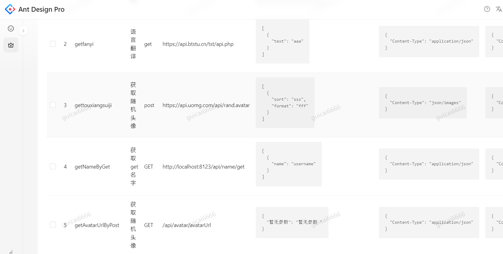 Github guicaizhici guiapi api 